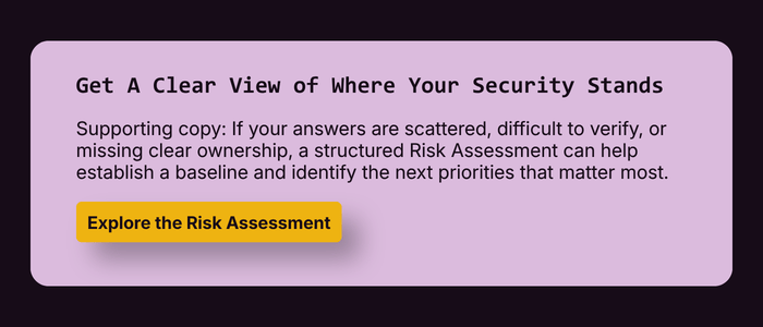 CIS Risk Assessment